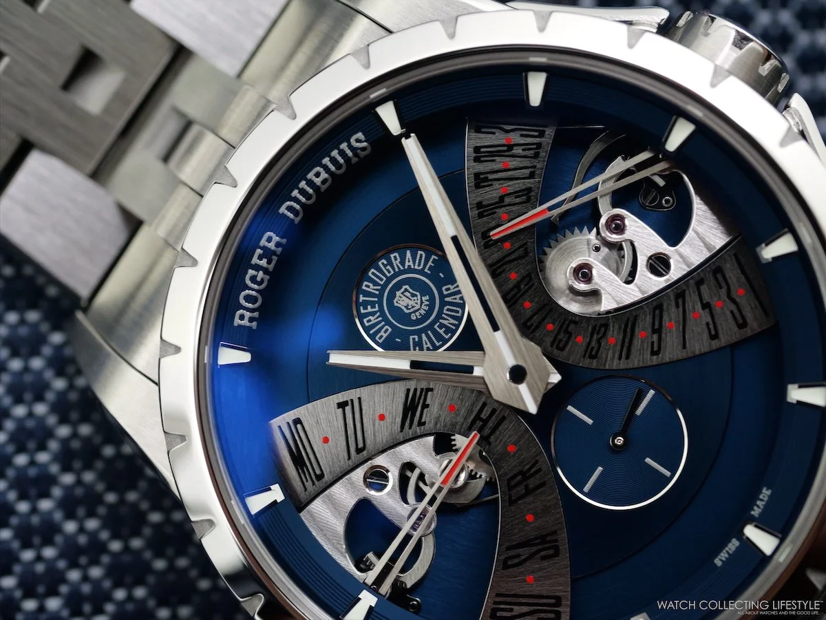 Introducing: Roger Dubuis Excalibur Biretrograde Calendar in Steel